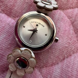 Lucky Brand Dainty leather watch